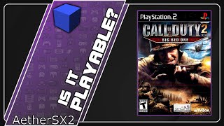 Is Call Of Duty 2: Big Red One Playable? AetherSX2 Performance [Series X]