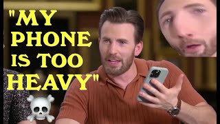 chris evans acting like a BOOMER for 8 min and 2 seconds