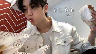 eng) [VLOG] 두번째 브이로그｜일상 vlog｜바리스타｜가로수길 맛집｜먹방 아님｜집밥 브이로그｜이태원 , 한남동｜TAEHYUN태현