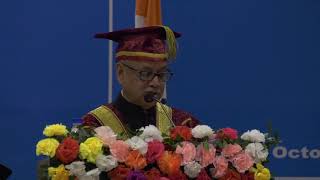 Prof. Abdul Mannan UGC Chairman, Bangladesh received Hon.D.litt. from USTM,India