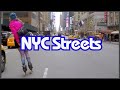 Asha fast street skating into Times Square May 2016 Asha fast street skating into Times Square May 2016