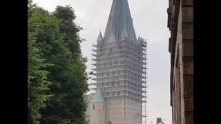 Bauarbeiten am Paderborner Dom