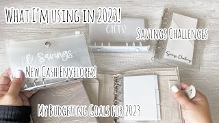 Budgeting in 2023 | New Cash Envelopes | Cash Envelope System | Savings Challenges | Budgeting Goals