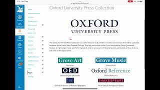 Oxford Reference - How To Access Off Campus