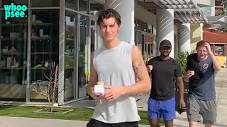 Shawn Mendes post workout