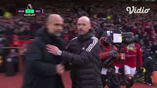 Highlights Manchester United vs Manchester City Premier League 22 23