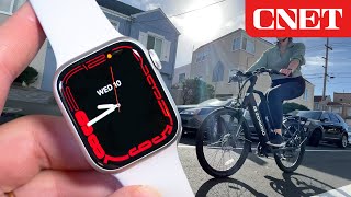 Apple Watch Series 7: Electric bike features review