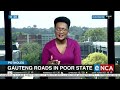 Gauteng roads in a poor state