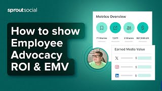 How to Show ROI \u0026 EMV in Employee Advocacy by Sprout Social