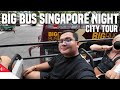 SINGAPORE VLOG • Big Bus Night City Tour | Ivan de Guzman