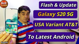 Flash And Update USA AT\u0026T Galaxy S Series Phones To Latest Android Version [ English ]