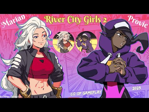 River City Girls 2-New Game Story Playthrough (Pt1) as Marian-Co op w/R3dRyd3r as Provie-12/16/23