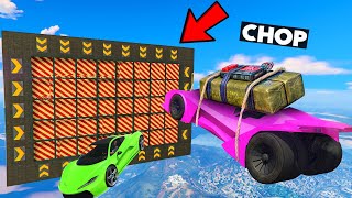 GTA 5 CHOP AND FROSTY MYSTER BOX VS ROCKET BOMB