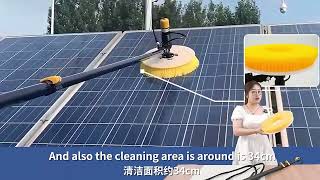 Introducing the Single Head Solar Panel Cleaning Brush: Maximize Solar Efficiency with Ease!