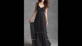 ชุดราตรีสีดำ Elegance Black Dress