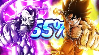 EXCHANGE GOKU AND FRIEZA DON'T SEEM TOO GREAT WITH ONE COPY! 55% FIRST LOOK! (Dokkan Battle)