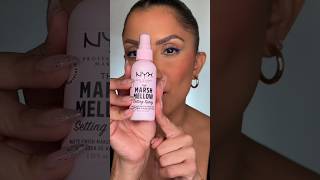 new $10 #nyxcosmetics Marshmallow Matte #settingspray #newmakeup #drugstoremakeup #drugstore #fyp