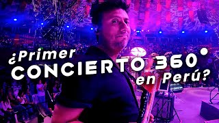 Mi experiencia en  un concierto  360° junto a Gianmarco Zignago