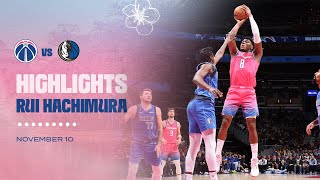 Highlights: Rui Hachimura with 23 points vs. Dallas Mavericks