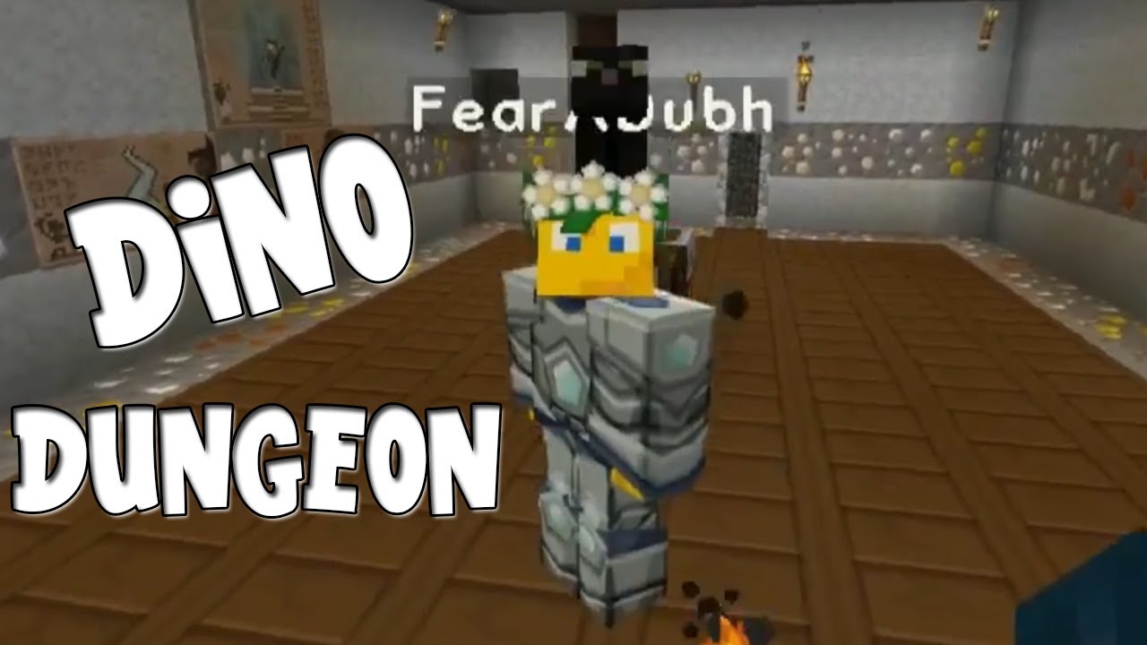 Minecraft - Attack Of The B Team - Dino Dungeon!! [18] - YouTube