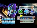 GOLDLANER PALING HARAM DI META SEKARANG! REVAMP ZHASK NEW BEST BUILD EMBLEM TOP GLOBAL 2024 GAMEPLAY