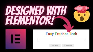 Designing Google's Homepage with Elementor Page Builder (full tutorial)