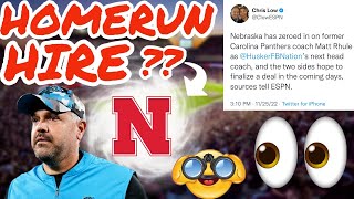 *BOMBSHELL* Nebraska hires Matt Rhule?