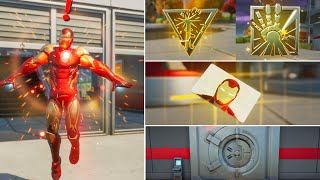 Fortnite All New Bosses, Vault Locations & Mythic Weapons, KeyCard Boss Iron Man in Season 4