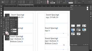 Indesign: Text Frame Options