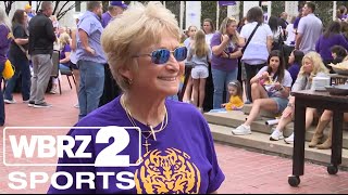 WATCH: Former LSU Gymnastics coach D-D Breaux discusses LSU in NCAA final round