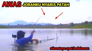 DILUAR DUGAAN❗KEDUA KALINYA KE SPOT INI SIZE NYA SEMAKIN BESAR BESAR‼️MANCING NILA WADUK PACAL