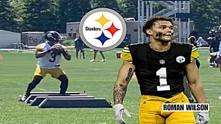 Pittsburgh Steelers OTA’s DAY 6 HIGHLIGHTS: Roman Wilson getting SERIOUS WORK wi