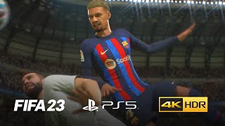 FIFA 23 PS5 - REAL MADRID vs FC BARCELONA - *EL CLASICO* - 4K60FPS GAMEPLAY
