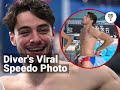 French Olympic Diver Jules Bouyer Goes Viral For Speedo Photo