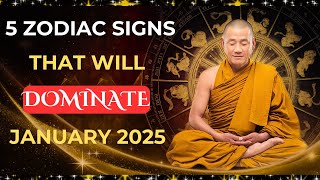 Top 5 Zodiac Signs Predicted for Prosperity and Career Success in January 2025