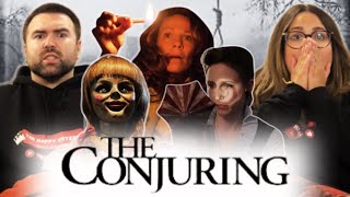 THE CONJURING (2013) | MOVIE REACTION | FIRST TIME WATCHING | HORROR GENRE WENT UP A LEVEL!!