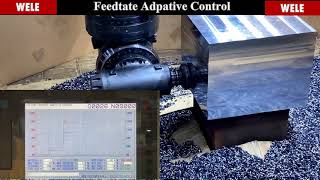 [WELE MECHATRONIC] iSmartune funtion-Feedrate Adaptive Control demonstration