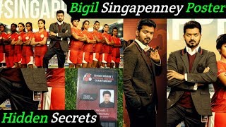Bigil Singapenney Poster Hidden secrets - Review