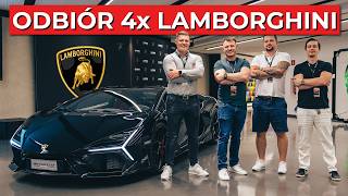 Odebraliśmy CZTERY Lamborghini z salonu!