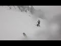 skiing cliffs and powder at my local resort