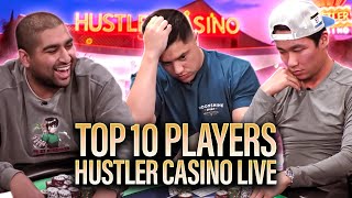 the 10 best players on hustler casino live (FANTASY DRAFT)