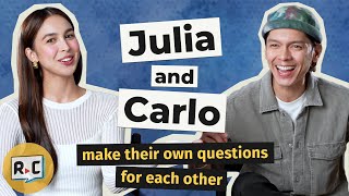 Julia Barretto and Carlo Aquino Make Their Own Questions For Each Other | Rec•Create