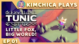 LITTLE FOX, BIG WORLD - Kimchica Plays: Tunic #01 (Livestream VOD)