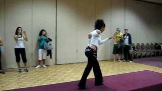 Madeline Rodriguez demo Cubamemucho Edmonton 2009 Reggaeton/Ladies Style #1