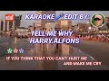 KARAOKE.TELL ME WHY-HARRY. ALFONS