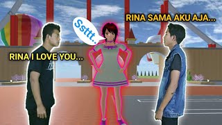 MASUK KEDALAM GAME SAKURA SCHOOL SIMULATOR PART 6! ARIK DAN ARYA REBUTAN RINA TAMAKI | Mikael TubeHD