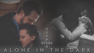 The Hoppers + The Byers || alone in the dark. [ft. Maja]