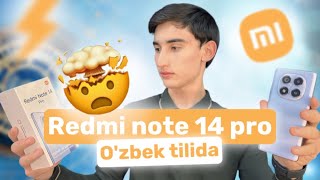 Xiaomi Redmi Note 14 Pro - Obzor (O’zbek Tilida)