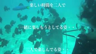 5月4日沖縄本島　瀬底島体験ダイビング『餌付けの時に・・事件はおきた・・（笑）』