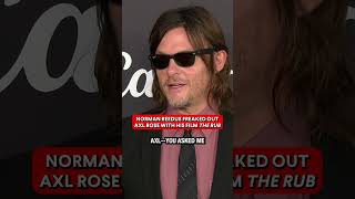 How Norman Reedus freaked out Axl Rose with his film 'The Rub' ! #podcast #interview